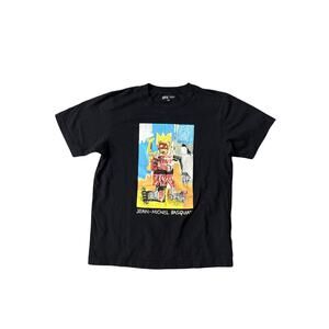 UT by UniQlo Jean-Michel Basquiat Black Graphic Tee - Size S